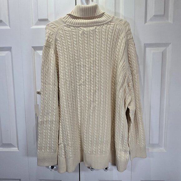 NWT Women's Cream Long Sleeve Casual Knit Sweater - Size - 3XL - Picture 2 of 6